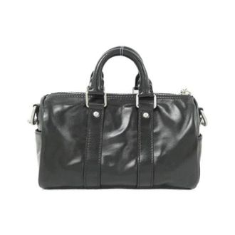 Louis Vuitton unisex, Pre-owned, Zwart, Maat: ONE Size Leer
