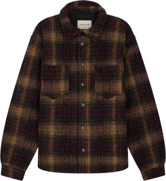 Walk In Paris Overshirt in lana Estate - - Shirts - Uomo - Multicolore - S