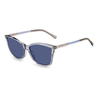 Jimmy Choo London Square Full Rim Sunglasses - Gray