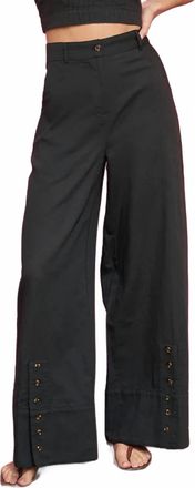 Ciao Lucia Salvador Wide Leg Pant In Black