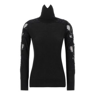 Ermanno Scervino Mujer, Jerseys, Negro, Talla: 2XS