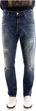 Don the Fuller Yaren Jeans - Heren - Slim Fit Jeans - Blauw - W36 - Katoen - Jeans