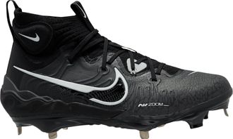 Nike Nike mens Cleats, Black/Dark Smoke Grey/Light Smoke Grey/White, 7.5 UK