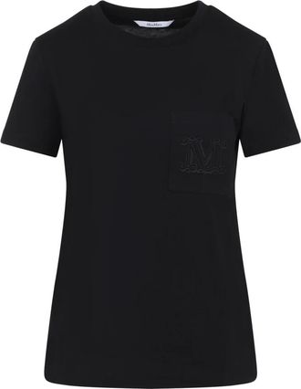 Max Mara Mujer, Camisetas, Negro, Talla: S