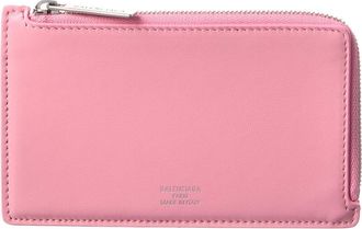 Balenciaga Long Leather Coin Card Holder