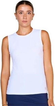 Sofibella UV Colors Womens Sleeveless Tennis Shirt in White at Nordstrom, Size X-Small