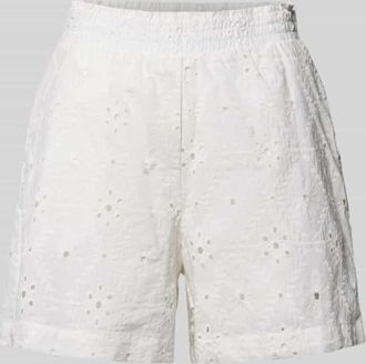 Vero Moda Regular Fit Shorts aus reiner Baumwolle Modell ELIZA in Weiss, Gr&ouml;&szlig;e XS