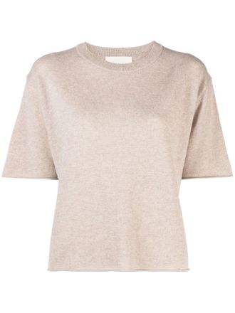 Lisa Yang Cila cashmere T-shirt - Neutrals