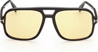 Tom Ford Sunglasses Ft0884 01 E Falconer 02 Black/Yellow Unisex