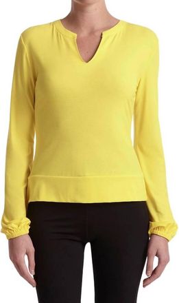 Capsule 121 Power Top In Lemon