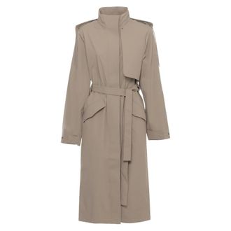 Rains Trench Coats, female, Beige, Size: XS Rains Coats Beige