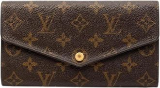Louis Vuitton Pre-owned Wallets, female, Brown, Size: ONE SIZE Pre-owned Plastic Wallet