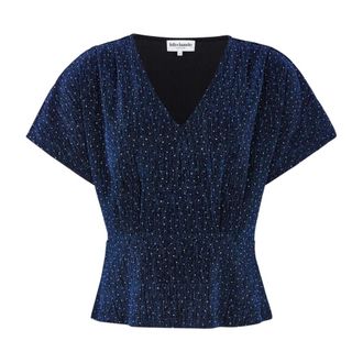 Lollys Laundry Bluse - - Blouses & Shirts - Donna - Blu - L