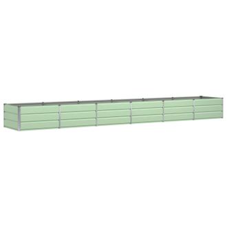 vidaXL Jardinera Verde 480 X 80 X 45 Cm Acero Vidaxl