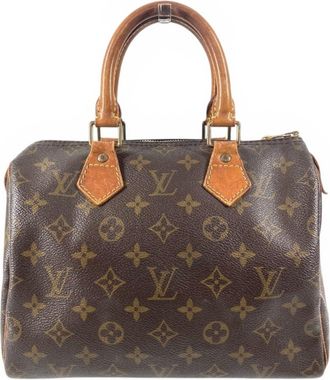 Louis Vuitton Monogram Brown Monogram Boston Bag Handbag Tote Bag (Pre-Owned)