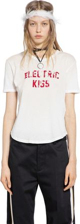 Ann Demeulemeester Floor Micro Electric Kiss T-Shirt