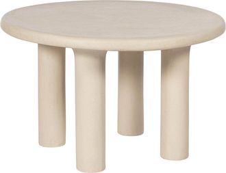 TOV Furniture Tov Furniture Barbara Cream Textured Indoor / Outdoor 47 Round Dining Table