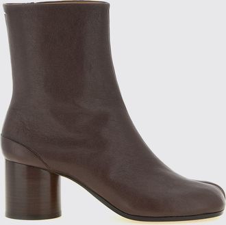 Maison Margiela Stivaletti Tabi in pelle di agnello con tacco cilindrico