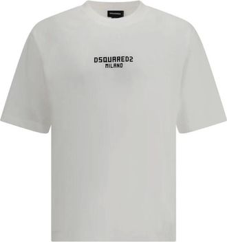 Dsquared2 Uomo, Top, Bianco, XL, new