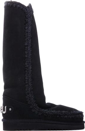 Mou Winter Boots, female, Black, Size: 8 US Black Winter Boots