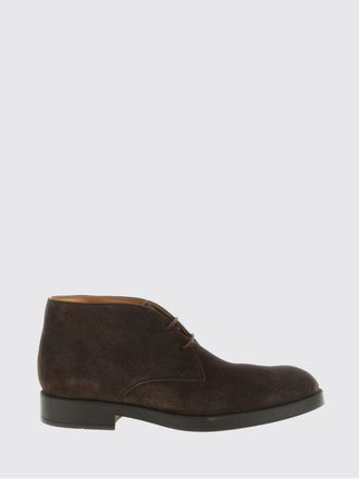 Tod's Suede Chukka Boots with Embossed T Timeless Logo