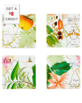 Vista Alegre Amazonia Coasters (Set Of 4) with $8 Credit