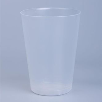 Wanderlust Deco Wanderlust Deco - Caja Vaso Sidra Reutilizable Transparente De 500 Uds 6,5x12,4x9 Cm