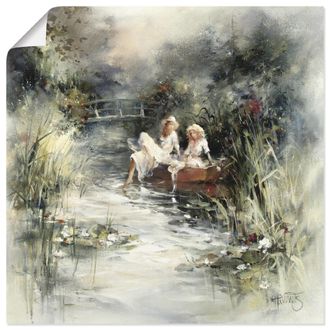 Artland Wandbild »Frühlingsschein« Frau 1 Stk. tlg. als Leinwandbild, Poster, Wandaufkleber in verschied. Grössen