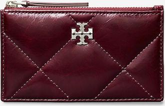 Tory Burch Kartenetui aus gestepptem Leder Kira Diamond