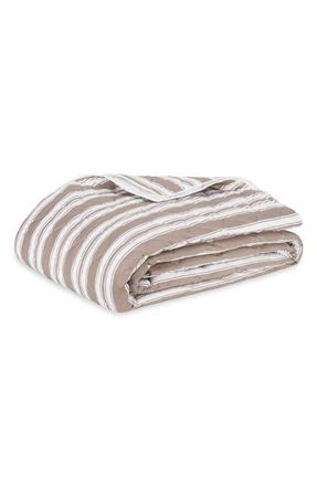 Matouk Elio Quilt in Mocha at Nordstrom, Size King