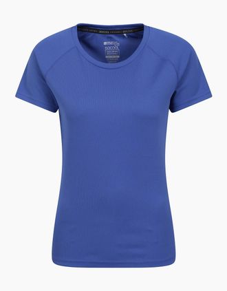 Mountain Warehouse Womens Mountain Warehouse Womens/Ladies Endurance T-Shirt - Navy - Size: 10