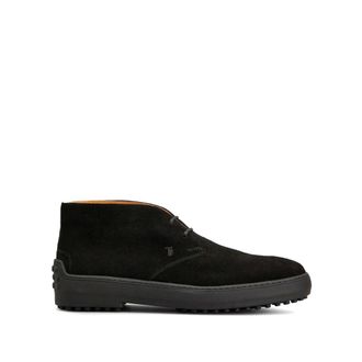 Tod's Lace-up Boots, male, Black, 8 1/2 UK, Ankle Boots
