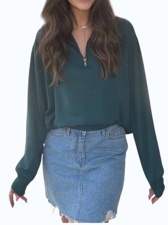 HYFVE Woodland Pullover Sweater In Green