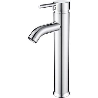 OEM Grifo Monomando Para Lavabo, Mezclador De Agua Fr&iacute;a Y Caliente Regulable - Crezuo