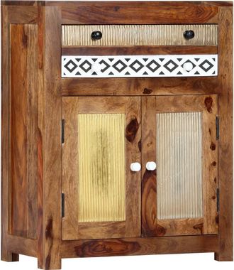 vidaXL Aparador De Madera Maciza De Acacia 60x30x75 Cm Vidaxl