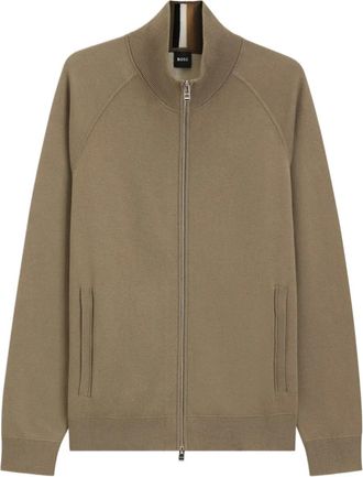 BOSS Cardigan con zip - Toni neutri
