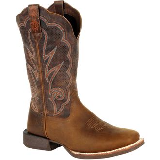 Durango Rebel Pro Leather Mens Distressed Cognac Boots - Brown - Size UK 6.5