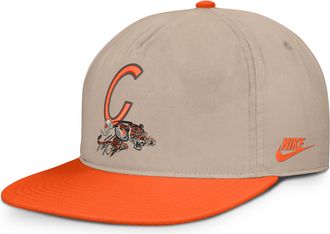 Nike Cincinnati Bengals Rewind Pro Nike Mens NFL Adjustable Hat in Brown | NF570J318XV-SF5