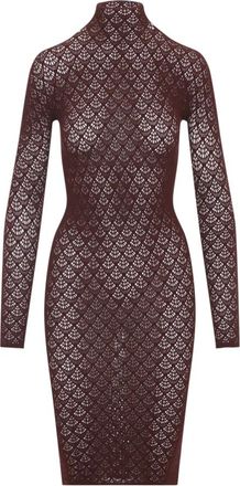 Wolford Kleedjes, Dames, Rood, S, Wol, 53409 Dress