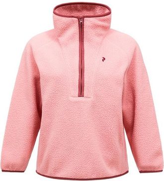 Peak Performance Naturerush Pile Half Zip Fleecepullover f&uuml;r Damen | rosa