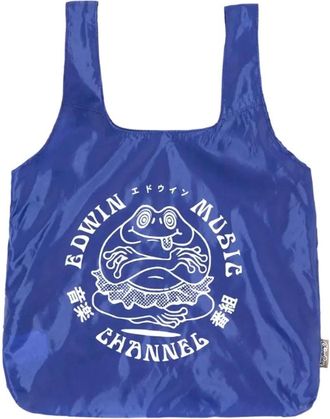 Edwin x Chico Bag - unisex - Shoppers - Blauw - ONE Size - Polyester - Tassen