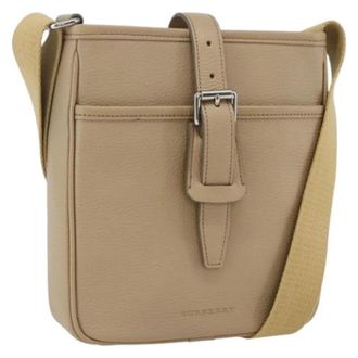 Burberry Borsa a spalla in pelle Pre-owned - - Pre-owned - Donna - Beige - ONE SIZE