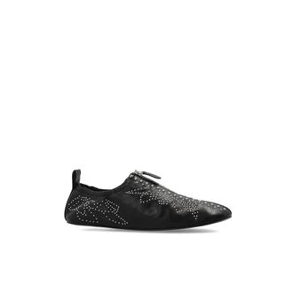 Chlo&eacute; Ballerinas, female, Black, Size: 10 US Susanna Flat