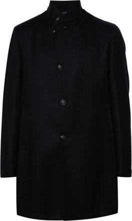 Tagliatore Single-Breasted Jas - Heren - Mantel - Blauw - 2XL - Jassen