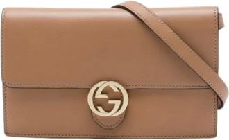 Gucci Pre-owned Wallet on Chain - - Pre-owned - Donna - Beige - ONE SIZE
