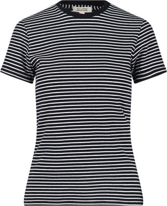 Nili Lotan Black T-Shirt with Round Neckline and Short Sleeves