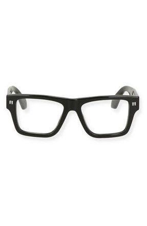 Off-white Style 78 Square Optical Glasses in Black at Nordstrom Rack