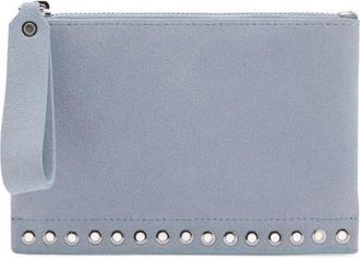 Mango Suede Laptop Case in Sky Blue at Nordstrom