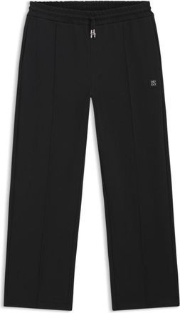 HUGO BOSS Pintuck-pleat tracksuit bottoms in a relaxed fit