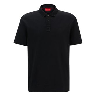 HUGO BOSS Stijlvolle Polo - Heren - Tops - Zwart - Maat: L